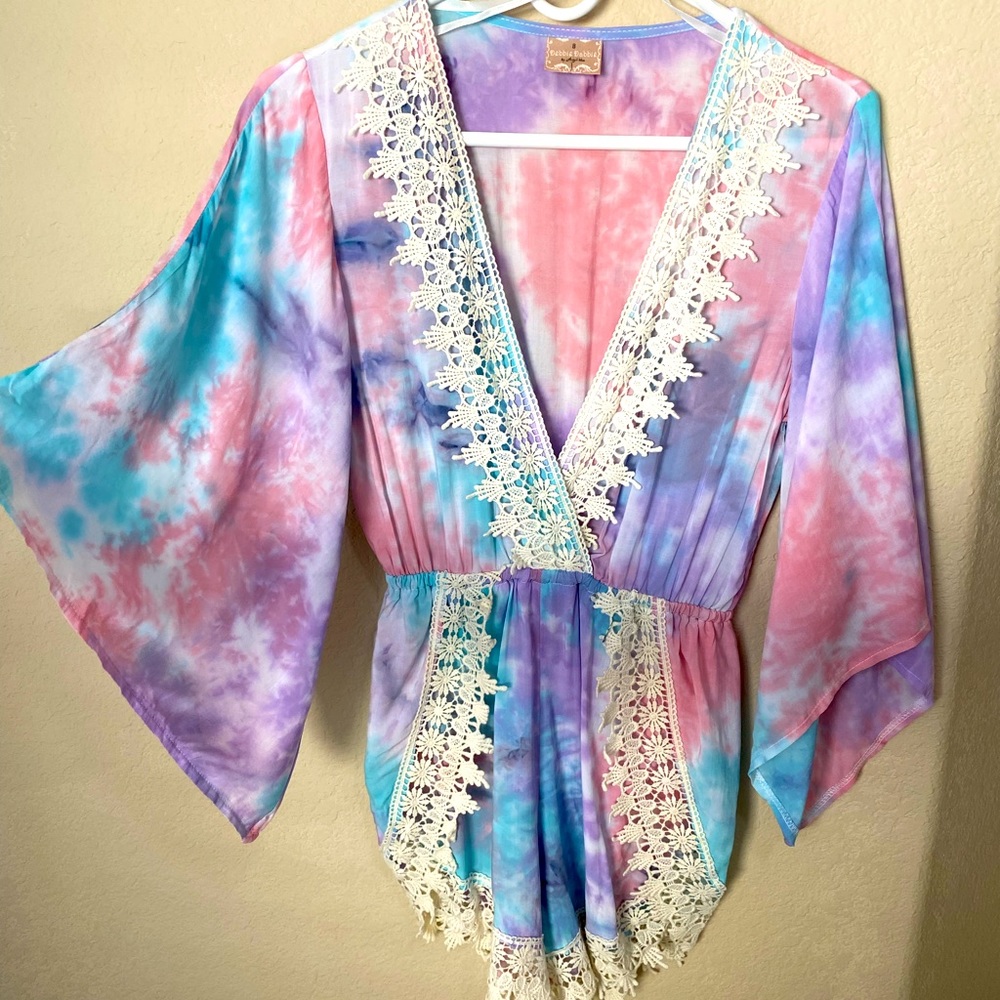 Tie dye Romper